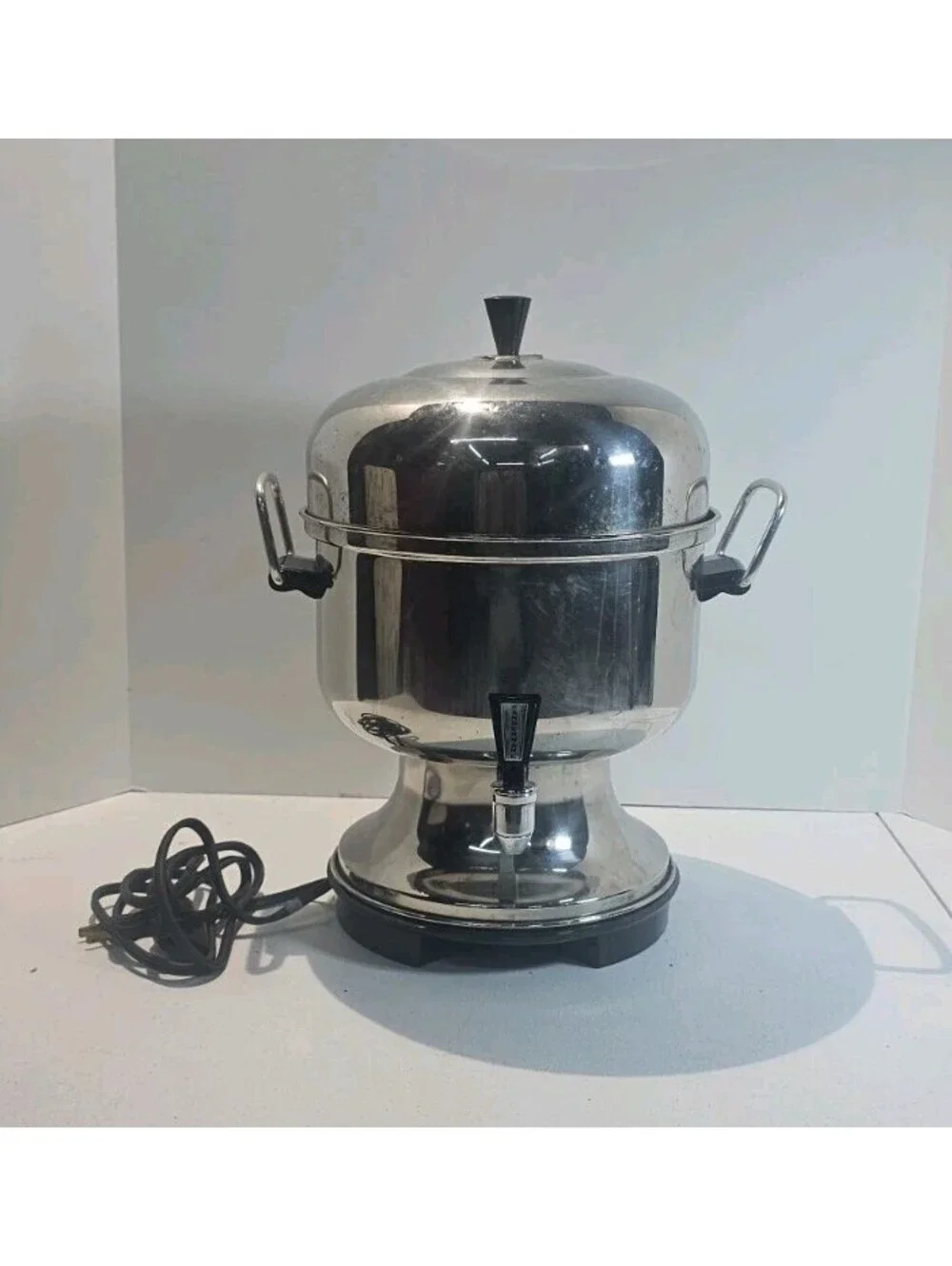 Vintage Farberware 130-A 12-30 Cup Coffee Urn Percolator USA Tested Working
